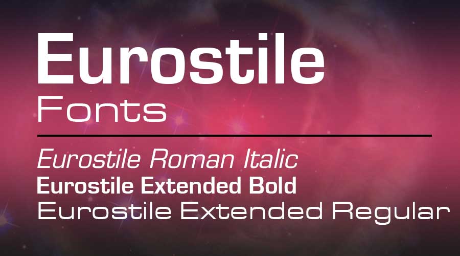 Download Eurostile Font Free Mac
